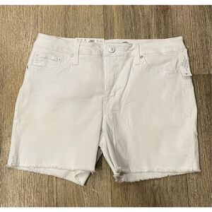 Seven7 White Shorts Weekend Short 10 New